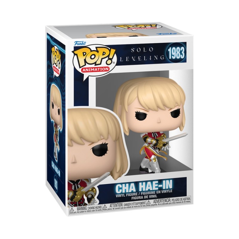 funko funko pop solo leveling cha hae - in