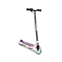 patinete electrico urban glide ride kid55 flash pk 10km-h 30w 6.5kg 6-10 anos max 50kg pink