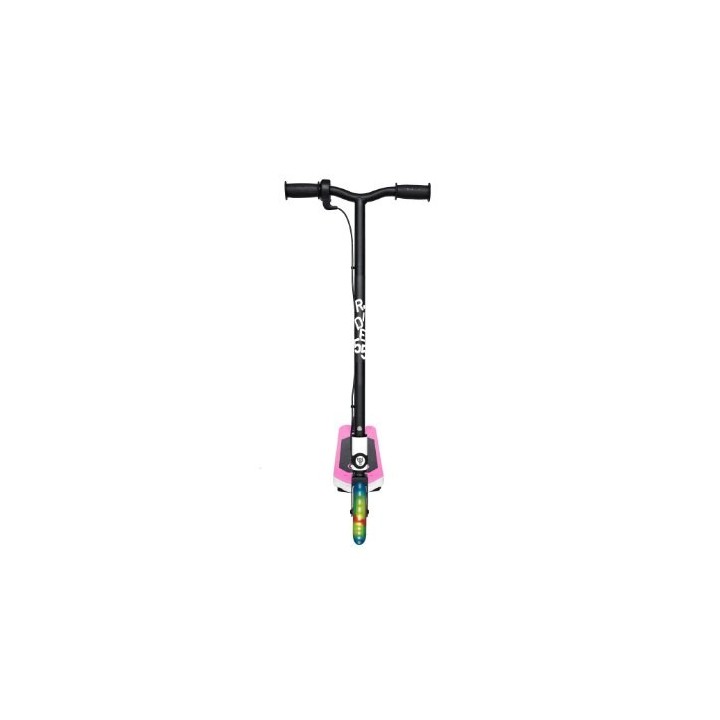 patinete electrico urban glide ride kid55 flash pk 10km-h 30w 6.5kg 6-10 anos max 50kg pink