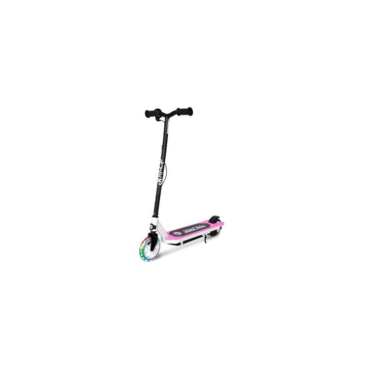 patinete electrico urban glide ride kid55 flash pk 10km-h 30w 6.5kg 6-10 anos max 50kg pink
