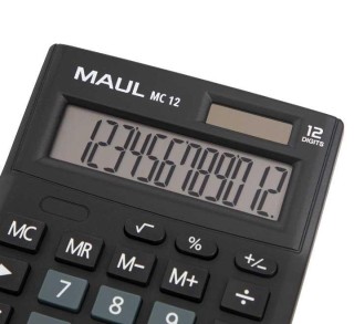 calculadora mesa maul mc12 12 dig negro