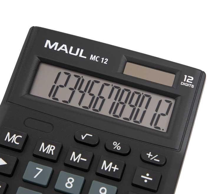 calculadora mesa maul mc12 12 dig negro