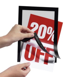 b. 2 marco durable duraframe adh a5 negro