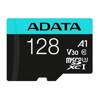 adata microsdxc/sdhc uhs-i u3 128gb c/adapt