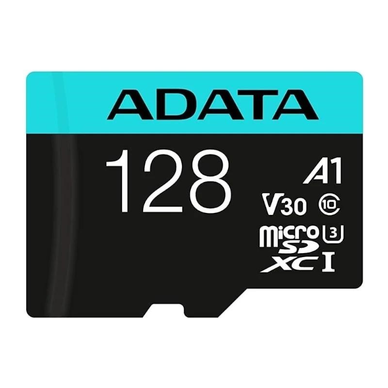adata microsdxc/sdhc uhs-i u3 128gb c/adapt