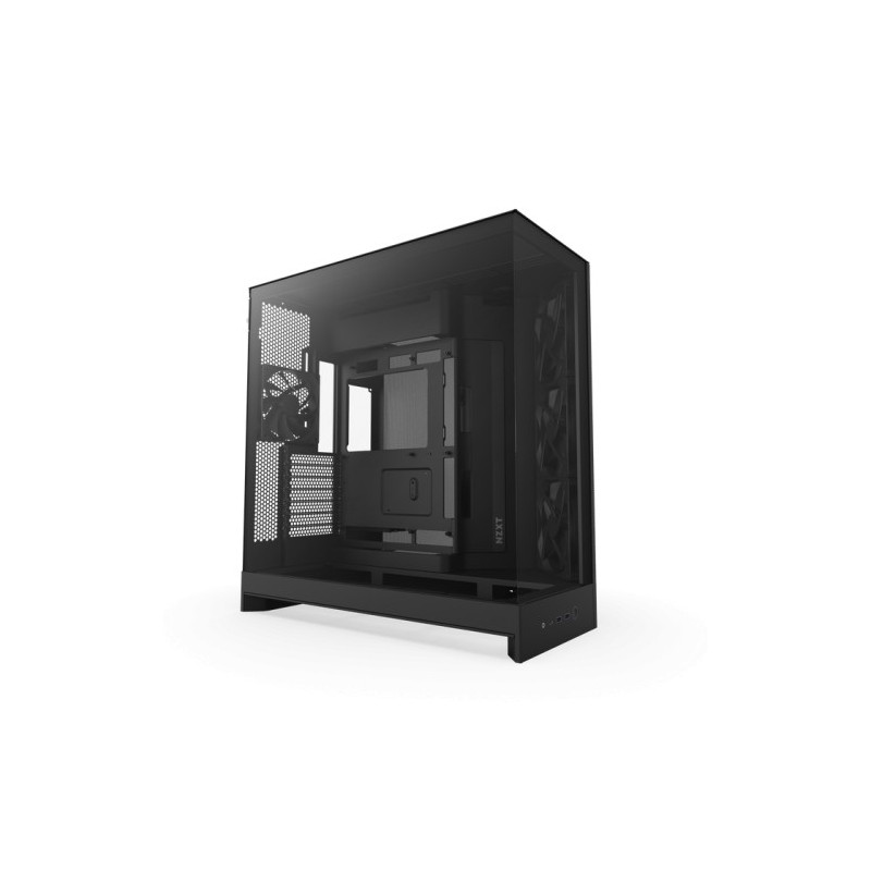 nzxt nzxt h9 flow midi tower negro