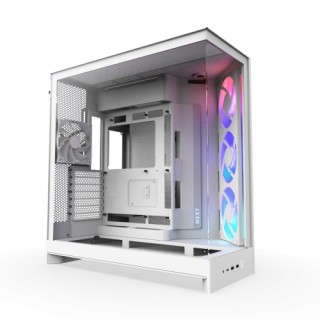 nzxt nzxt h9 flow rgb midi tower blanco