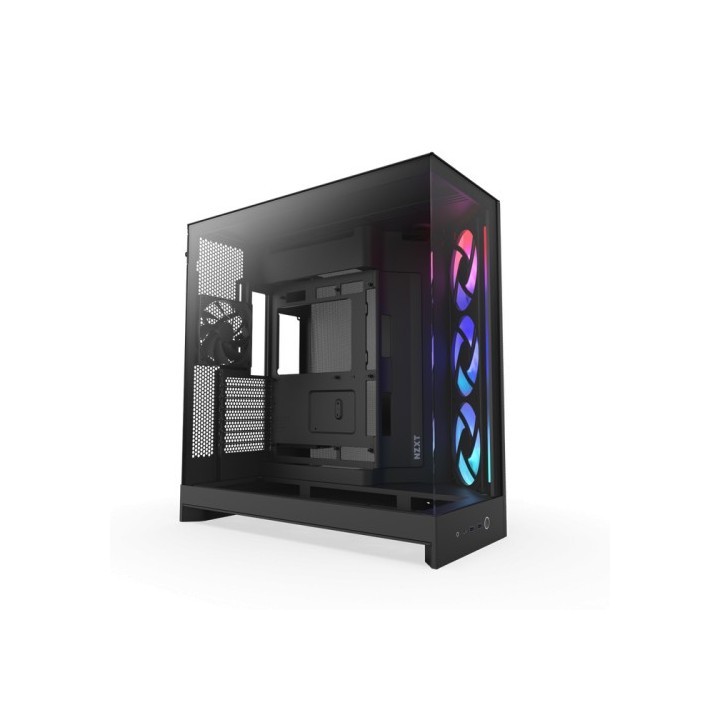 nzxt nzxt h9 flow rgb midi tower negro
