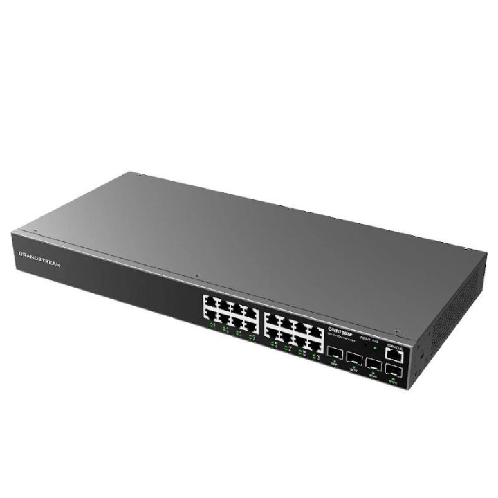 grandstream gwn7802p switch 16xgbe poe 4xsfp 240w