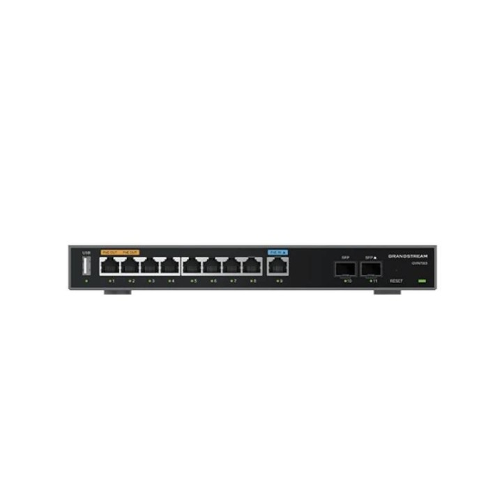 grandstream gwn7003 router 2xsfp 9xgbe lan/wan dpi