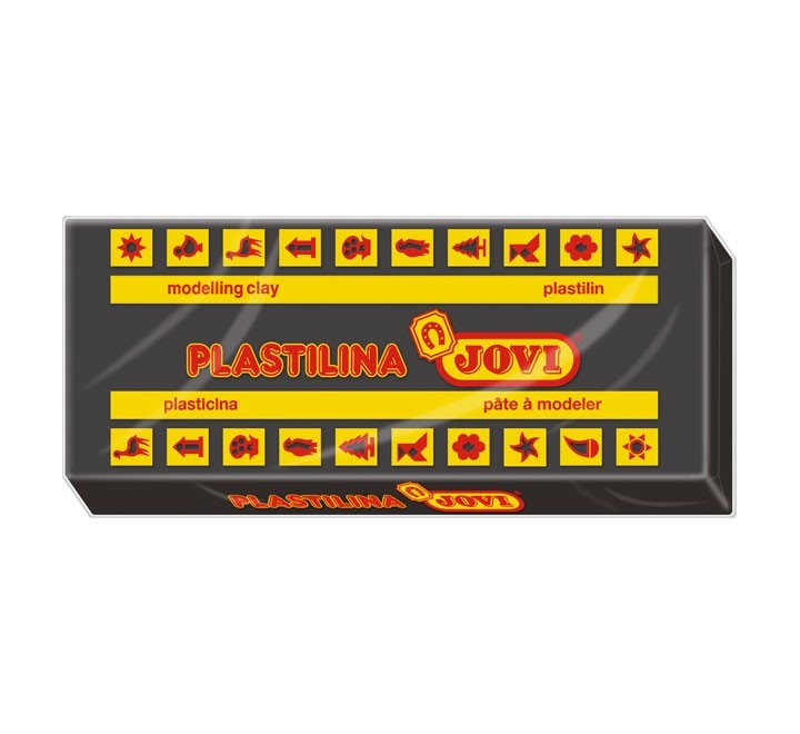pastilla plastilina jovi 150g negro 7115