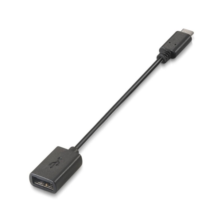cable aisens usb 2.0 3a tipo usb-c m-a h negro 15cm