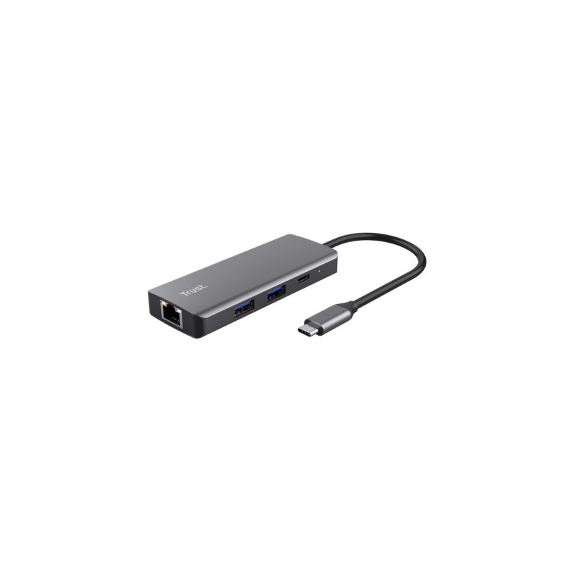 trust trust dalyx 6-in-1 multiport adapter