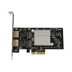 startechcom tarjeta de red startech st2000spexi 2x rj45