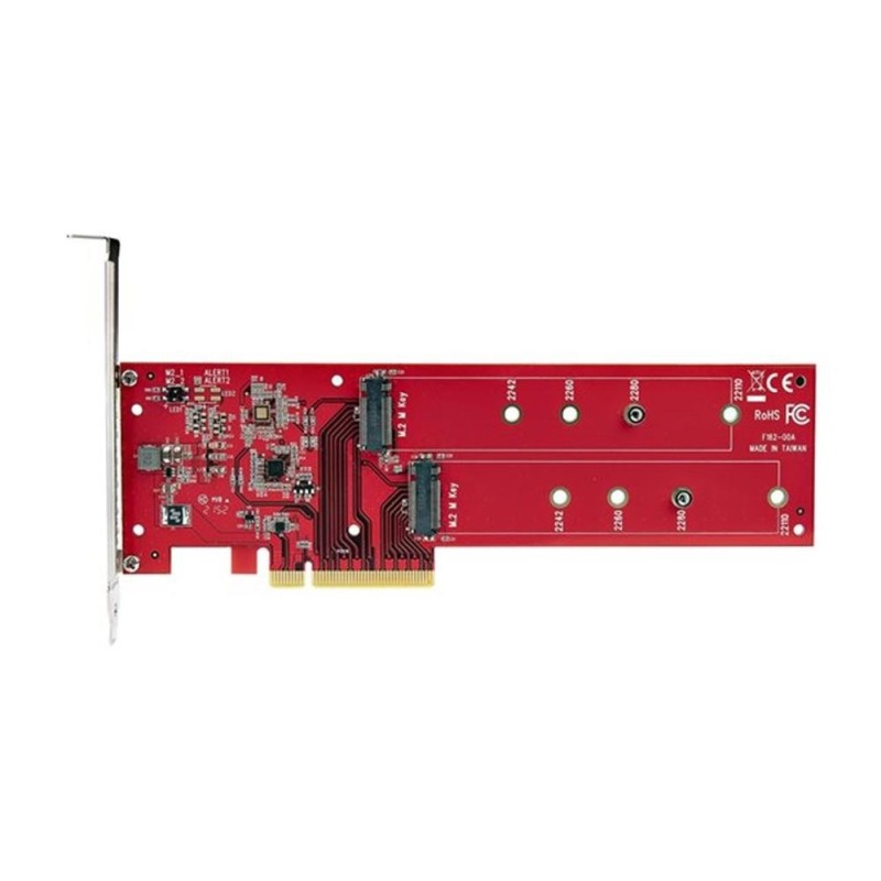 startechcom tarjeta de interfaz startech dual - m2 - pcie - card - b