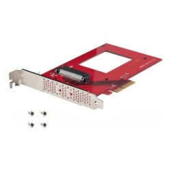 startechcom tarjeta de puertos startech pex4sff8639u3 pcie 4.0 x4 adapter for 2.5 pulgadas u.3 nvme