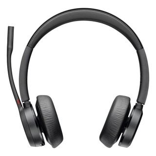 poly auriculares poly voyager 4320 - m inalambrico negro