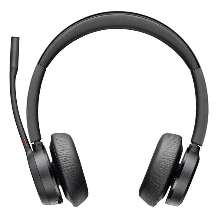 poly auriculares poly voyager 4320 - m inalambrico negro