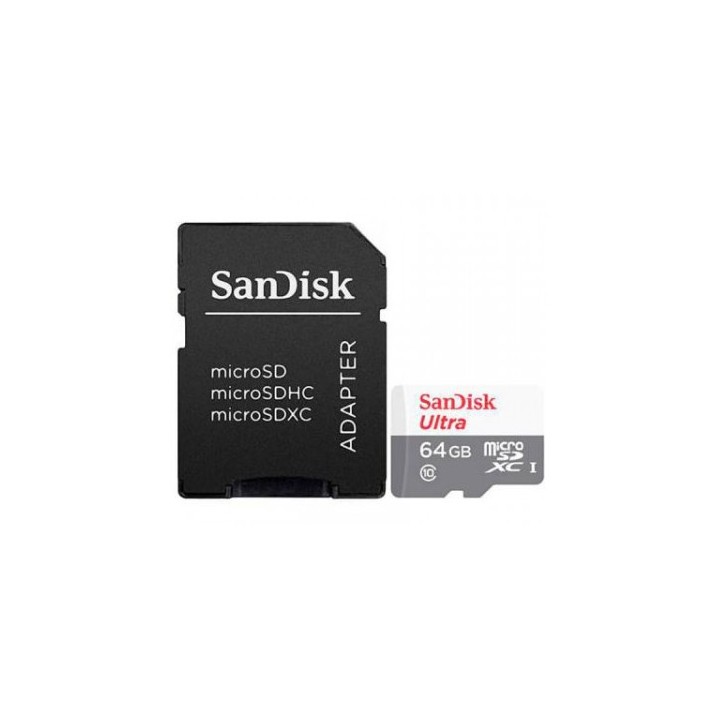 sandisk sandisk 64gb ultra microsdxc memoria flash clase 10