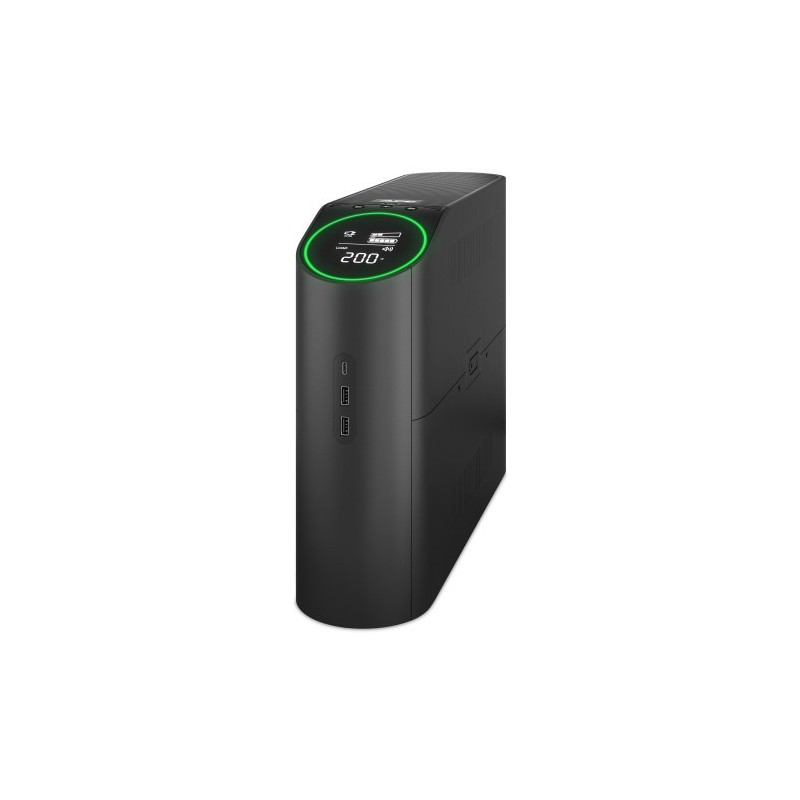 apc apc back-ups pro bgm2200b-gr - 2200va/1320w, 4 salidas schuko y 2 salidas c13, 3 cargadores usb,