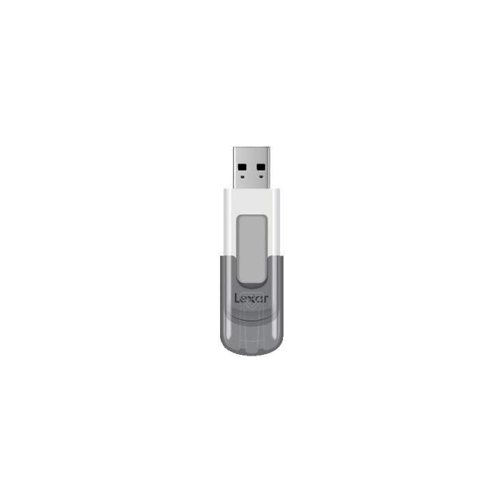 lexar lexar jumpdrive v100 unidad flash usb 64 gb usb tipo a 3.2 gen 1 (3.1 gen 1) gris, blanco
