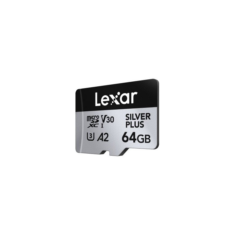 lexar lexar professional silver plus 64 gb microsdxc uhs-i clase 3