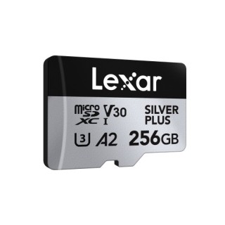 lexar lexar professional silver plus 256 gb microsdxc uhs-i clase 3