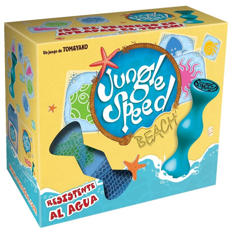 juegos juego de mesa jungle speed beach pegi 7