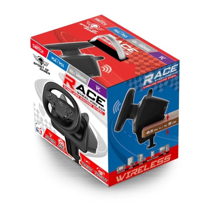 spirit of gamer volante r-ace wheel pro air