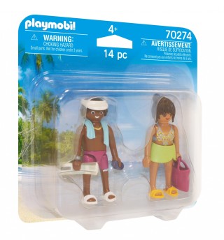 playmobil playmobil figuras pareja de vacaciones