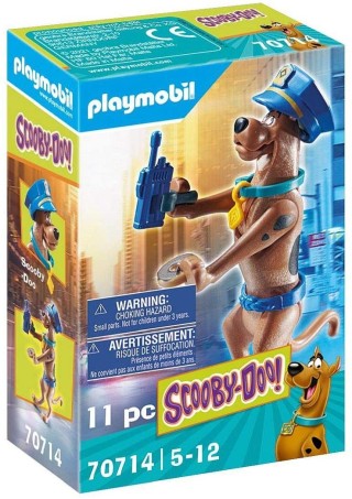 playmobil playmobil scooby - doo figura coleccionable policia