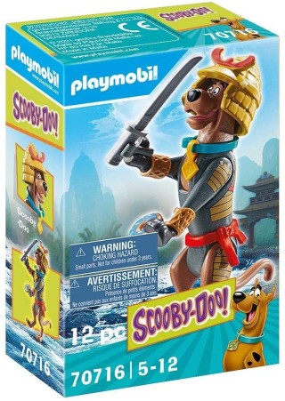 playmobil playmobil scooby - doo figura coleccionable samurai