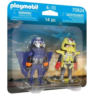 playmobil playmobil duo pack air stunt show