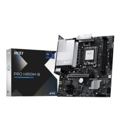 msi placa base pro h810m-b matx lga1700