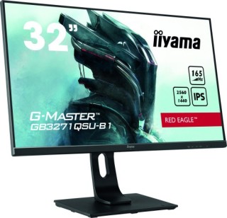 iiyama monitor iiyama 32 gaming g-master, gb3271qsu-b1,qhd, 2560 x 1440, 1ms, 165hz, alt, incl, reg