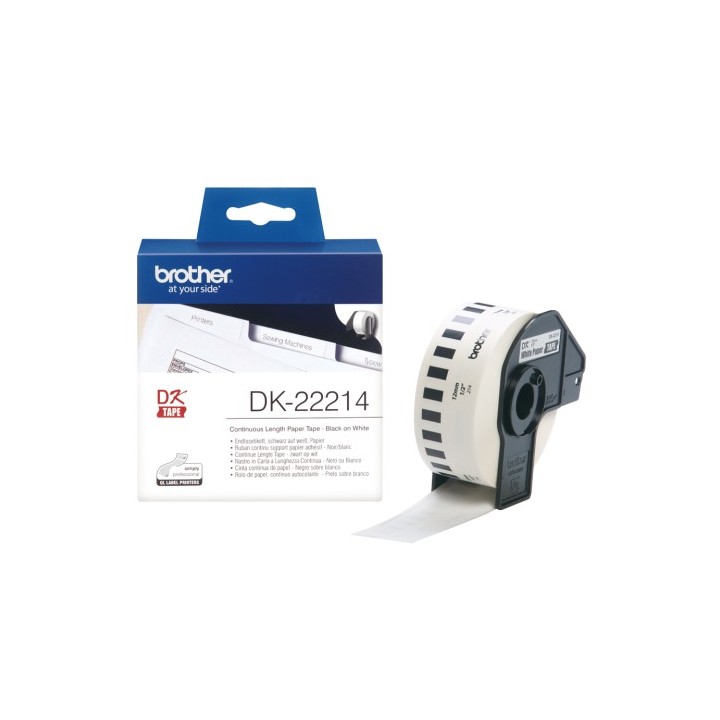 brother  brother cinta continua de papel termico (blanca)