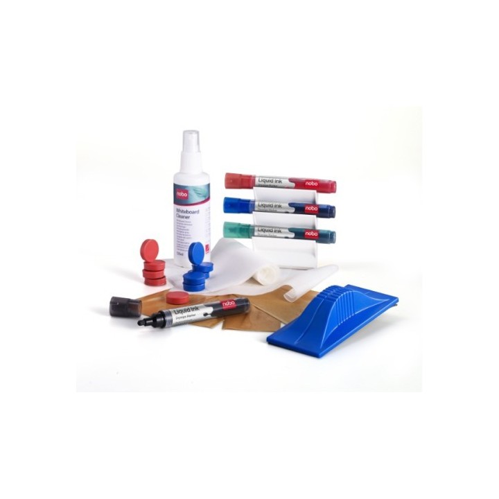 nobo nobo kit pizarra blanca completo