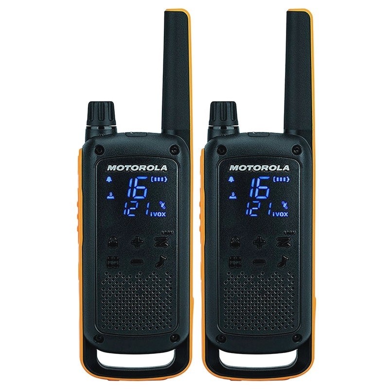 motorola t82 walkie talkie 10km 16ch pack duo