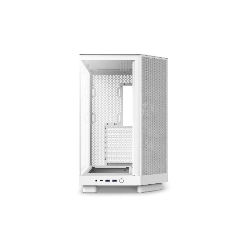 nzxt nzxt h6 air flow midi tower blanco