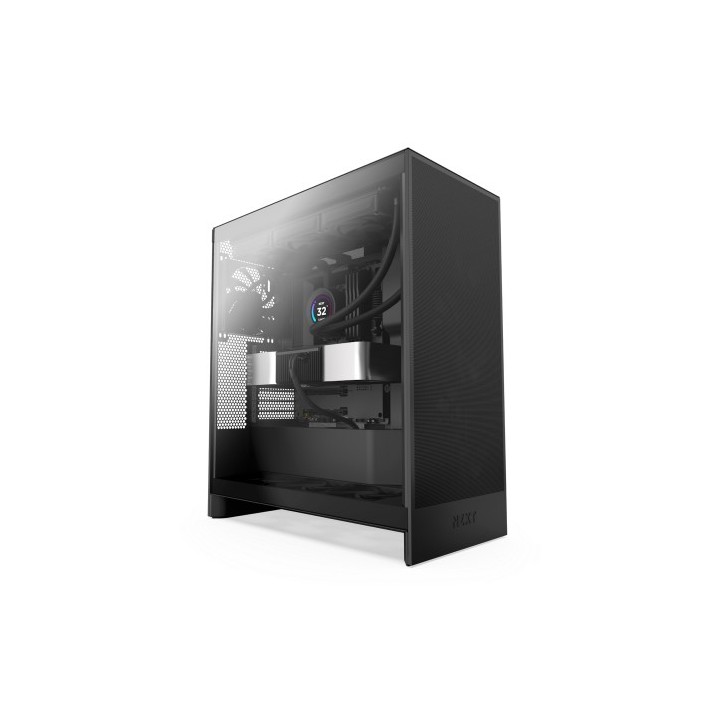 nzxt nzxt h7 flow midi tower negro