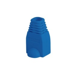 lanberg funda protectora  lanberg plb - 1000 - b para conector rj45 pack de 100 unidades azul