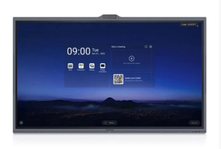 monitor interactivo maxhub viewpro 65 ir 48+8mp dual cam micro 210 speaker