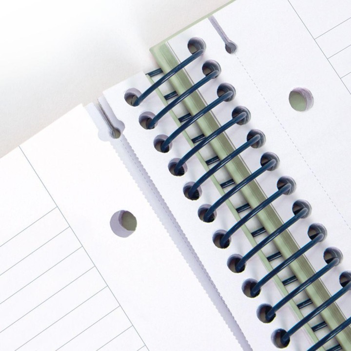 cuad. esp milan a4 80f hztal verde