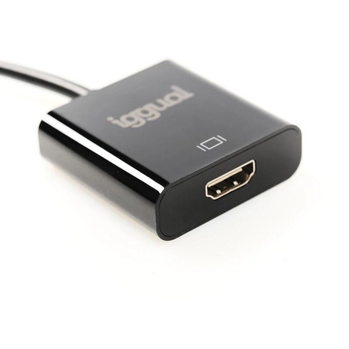 iggual adaptador displayport (m) a hdmi (h)