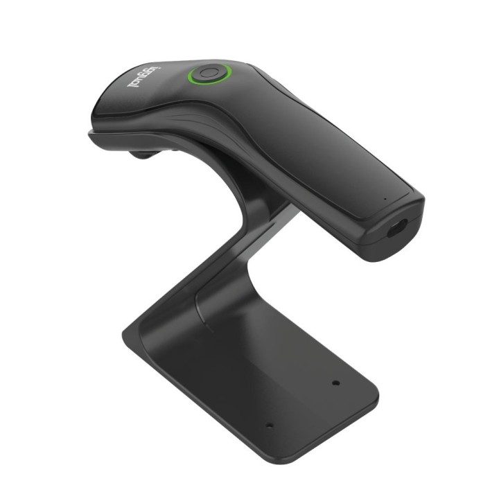 iggual lector codigo barras 2d usb boton soporte