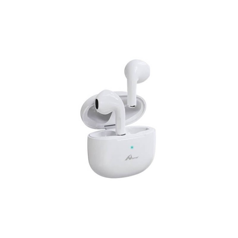 auriculares micro enjoy d-ep001 blanco autonomia 3h bateria litio