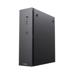 coolbox caja ordenador coolbox t370 - 1 matx negro con fuente tfx