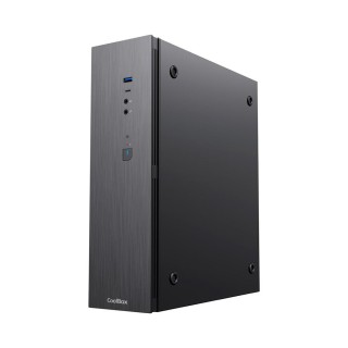 coolbox caja ordenador coolbox t370 - bz matx negro con fuente tfx bronze