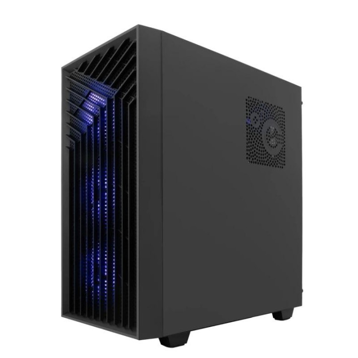 coolbox caja gaming atx ga300 gridline black