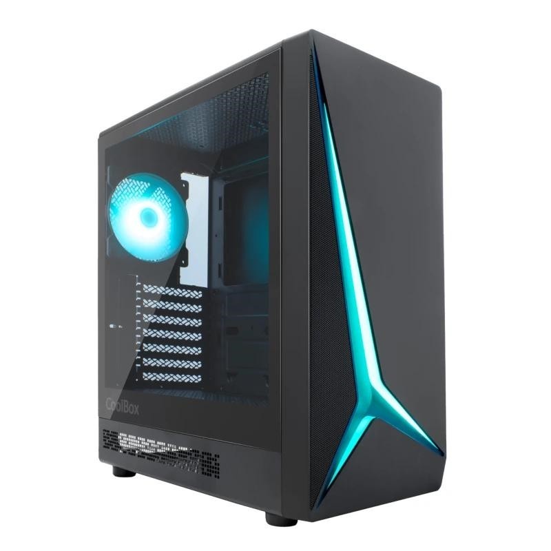 coolbox caja gaming atx ga450 starlight black